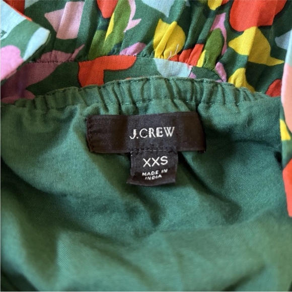 J. Crew Womens Tassel Dress In Confetti Floral Size XXS - Picture 5 of 10